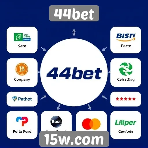 Avaliação dos métodos de pagamento no 44bet